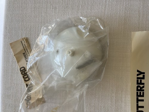 NOS Rare Vintage LYSKÆR Do•it•yourself pendant shade Butterfly 42, 16.5” Denmark - Picture 7 of 10