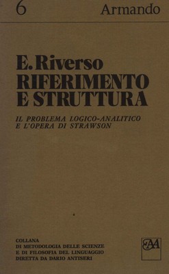 Riferimento e struttura - Emanuele Riverso (Armando Armando editore) [1977]