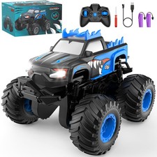 Remote Control Car, 20km/h All Terrain Monster Tuck Toys with Upright Driving...