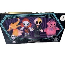 Disney Nightmare Before Christmas Jack Zero Sally Oogie Boogie 8in Plush Set New