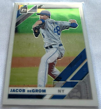 2019 Donruss Optic Baseball Jacob deGrom New York Mets base card #123