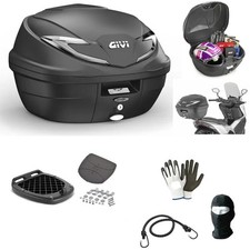 PER YAMAHA TDM 900  BAULETTO GIVI B360NT2 TECH VALIGIA 39 LITRI+KIT CON ATTACCO