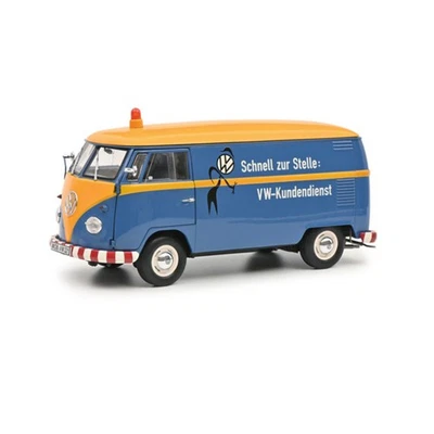 Schuco 1:18 Volkswagen VW T1 Kasten #SERVICE Bus Alloy automodell - Bild 1 von 4
