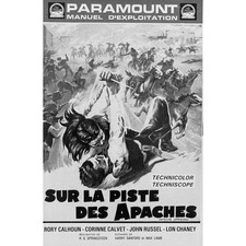 APACHE UPRISING Original Pressbook  - 6,3x9,5 in. - 1965/R1970 - R.G. Springstee