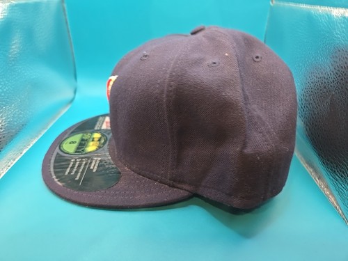 Cleveland Indians Fitted Cap 59Fifty New Era Official Hat Size 8 Cool Base - Picture 2 of 9