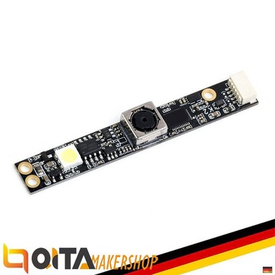 Waveshare OV5640 5MP USB Kamera, Autofokus, 1080p30FPS, UVC, für RPi/Jetson