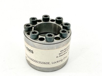New EMS 070350000035060E Locking Disc 2-1/4'' OD 34.95mm Bore 45.9mm L - No Box
