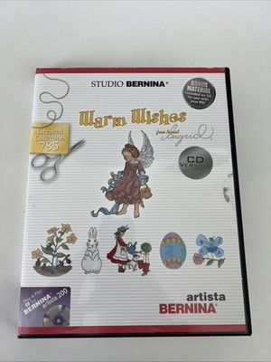 Bernina Artista 200 Embroidery Designs CD for CD ROM - # 785 Warm Wishes