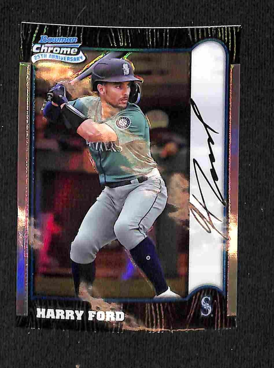 2024 Bowman Chrome - 1999 Bowman Chrome 25th Anniversary Harry Ford #BC25-24