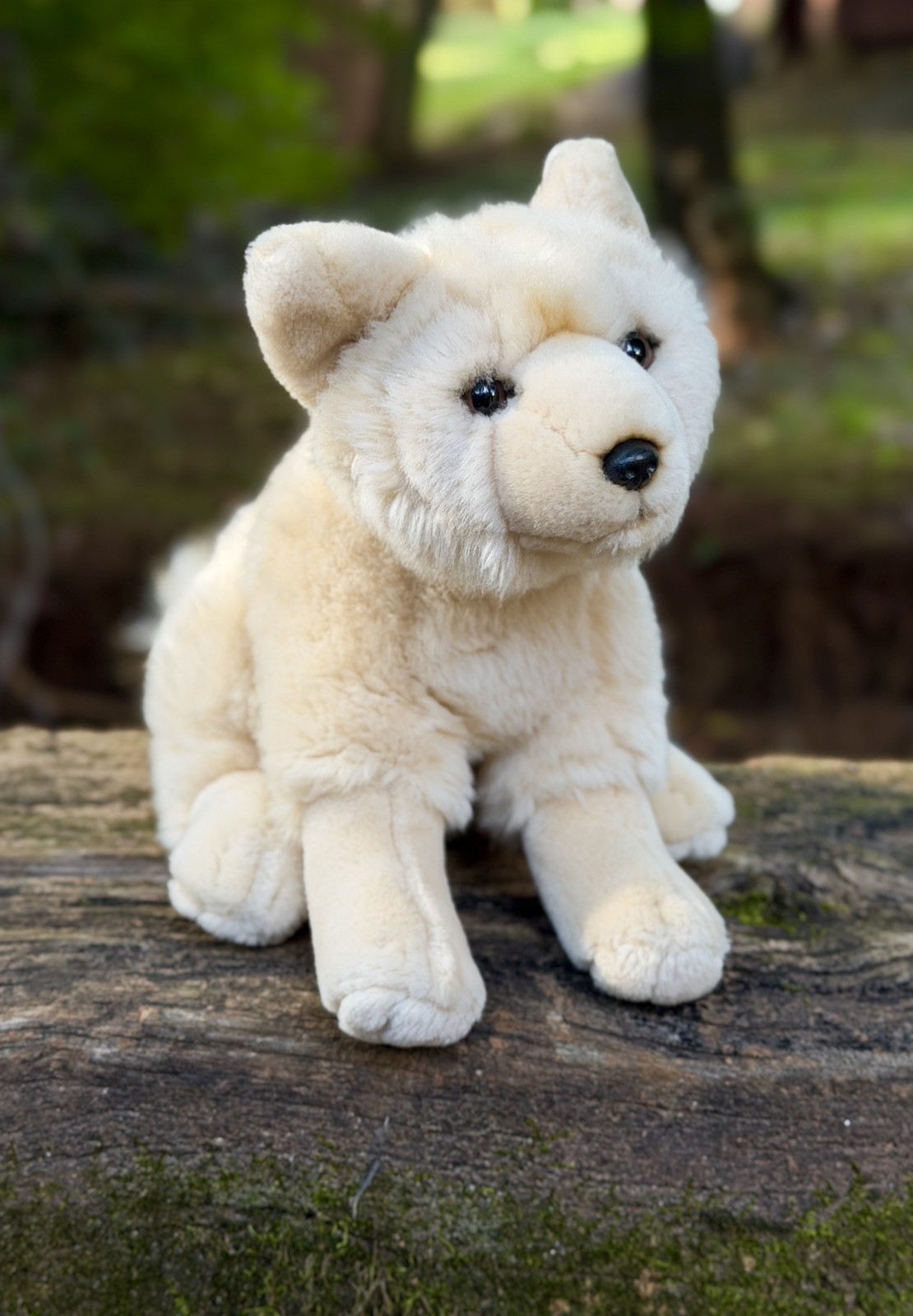 15" NWOT Ushuaia Fennec Fox Beige Plush Toy Stuffed Animal Realistic Beautiful