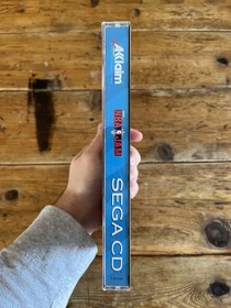 NBA Jam Sega CD Authentic Complete in Box CIB w/ Reg Card Mint Condition Disc‼️