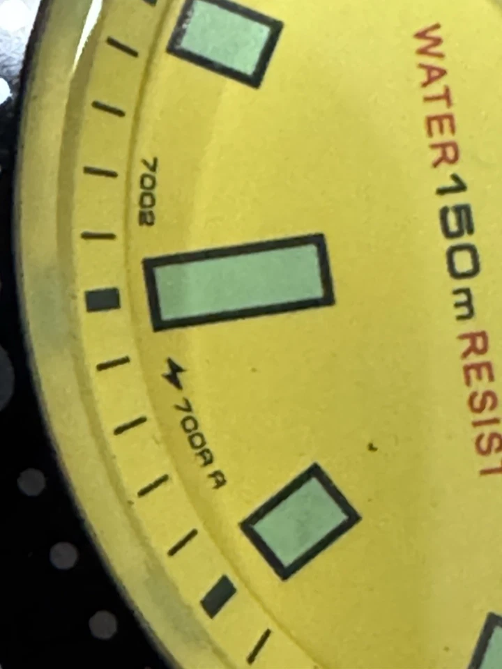 Reloj de buceo vintage modificado Seiko 7002 Foto 2 de 4
