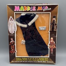 Vintage Mego Maddie Mod Originals 1787 Purple Velvet Dress NIP For 11 1/2" Dolls
