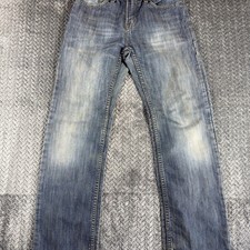 Levi's 514 Straight Leg Jeans Youth Size 12 REG 26 X 26 Dark Wash Denim