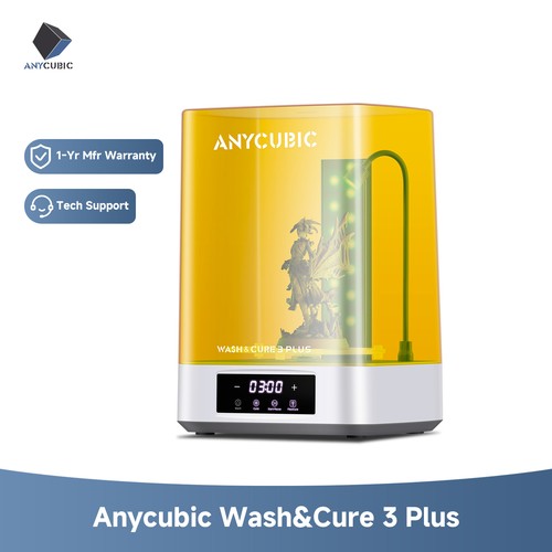 【NEVER USED】ANYCUBIC Wash & Cure 3 Plus Lighting-Cure Resin 3D Printer Big-Size