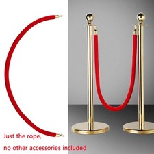 1PC Rope Rope Barriers Red Carpet Ropes and Poles Barrier Crowd Control Barriers