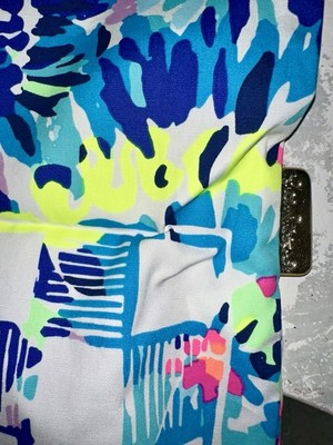 Lilly Pulitzer GWP Beach Game Drawstring Bag Games Dive in 