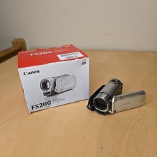 Canon FS200 Digital Camcorder with Battery / Charger PARTS