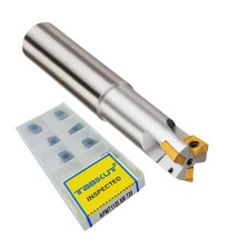 Indexable Insert Endmill 32MM II 3 Pocket II 10Pcs APMT1604 Carbide Inserts Free