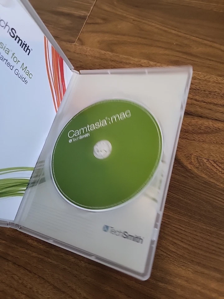 Camtasia Studio 1.2 TechSmith Software Disk - Powerful Video Editing for Mac - Image 2 of 4