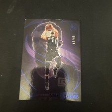 2024-25 Panini Silhouette - Domantas Sabonis, Domantas Sabonis #61 Blue /99