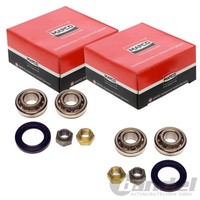 2X Mapco RADLAGER-SATZ Hinten Passend FüR Austin Metro Mini Rover 100 Mini | 269