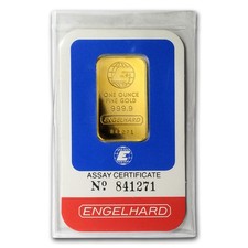 1 oz Gold Bar - Engelhard (