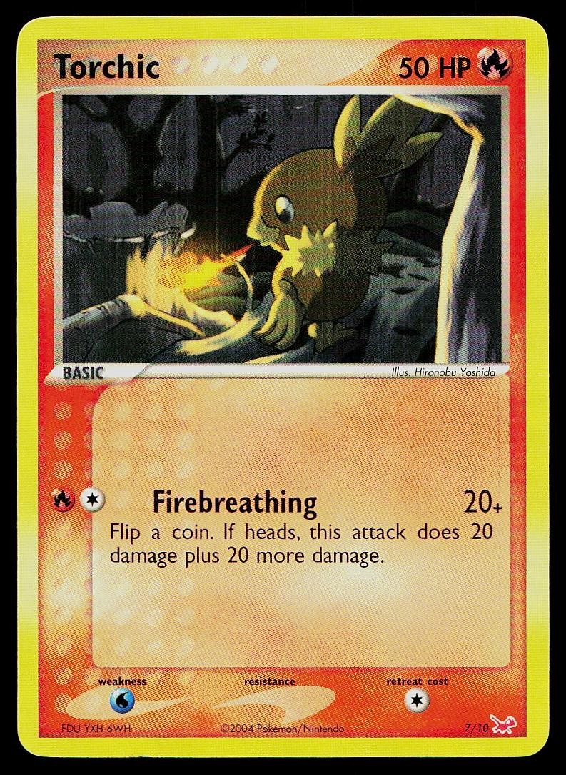 Pokemon Card EX Trainer Kit Latias Torchic 7/10