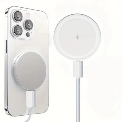 Magsafe Ladegerät Magnetic Charger 15W für iPhone 16 15 14 13 Pro Max Mini Plus