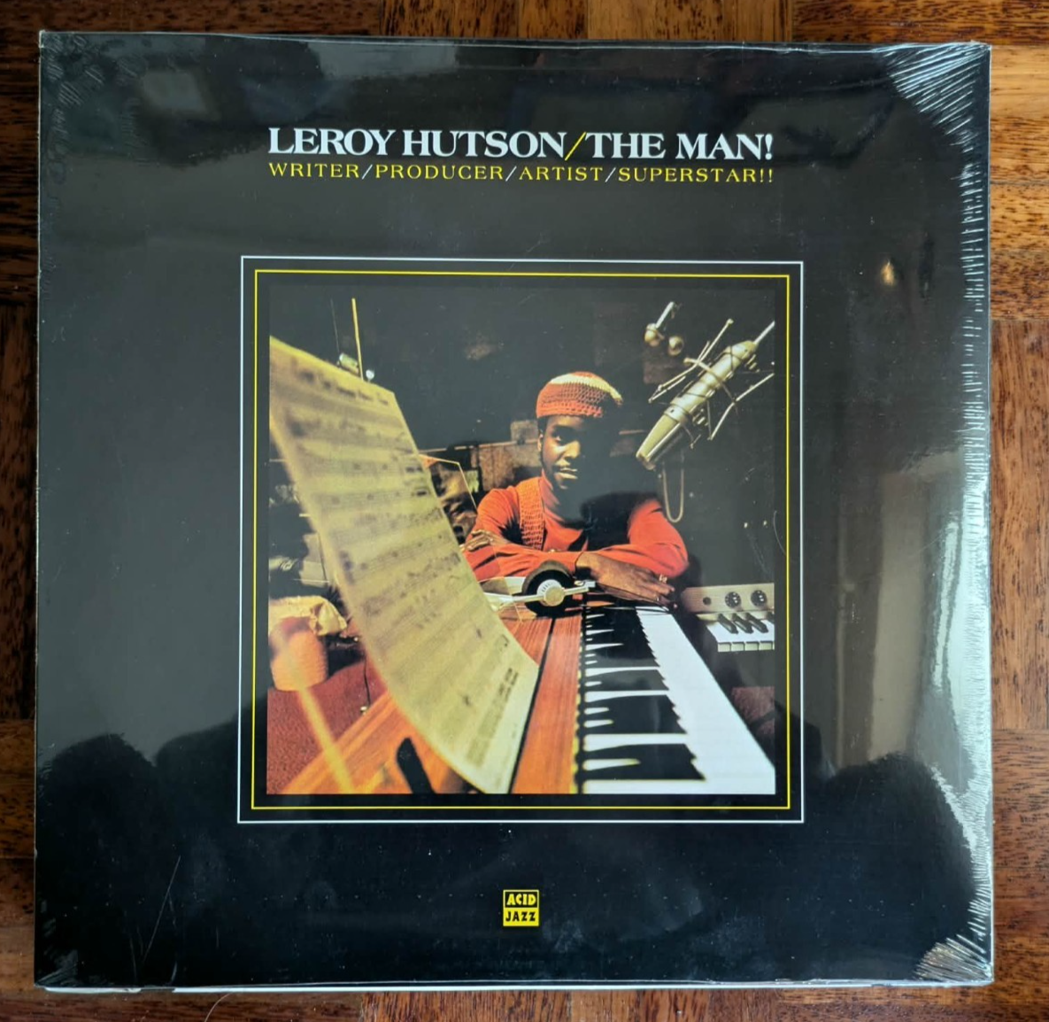 Leroy Hutson – The Man!  [12"" Vinyl Record LP] BRAND NEW, SEALED
