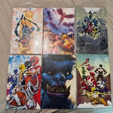 Mighty Morphin Power Rangers: Variant Comic Book Lot of 17 Boom! Go Go Pink