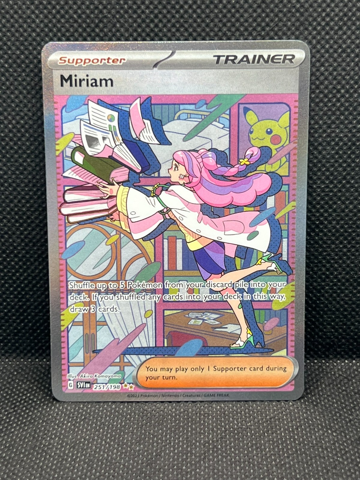 Pokémon Tcg Miriam 251/198 Scarlet & Violet Base Set