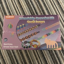 IQBOX Bransoletka przyjaźni Zestaw Craft Loops 