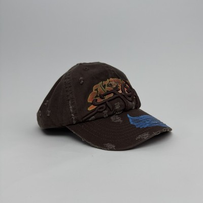 Travis Scott Utopia Telekinesis Hat Brown Adjustable Strapback Cap One Size New