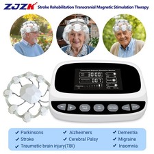 TMS Transcranial Magnetic Stimulation Physical Therapy Insomnia Anxiety Machine