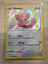 Minccino SV093/SV122 Shiny Rare Shining Fates Shiny Vault Pokemon Holo Near Mint on eBay