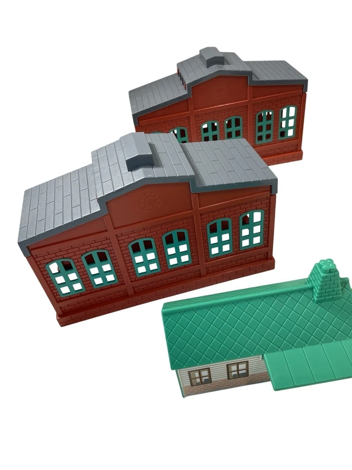 Thomas Train Friends Flying Harold Estación Muelle de Carga Construcción Juguete Lote Tomy 1998 Foto 2 de 4