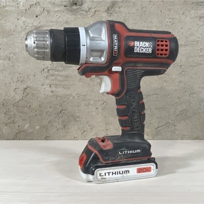 BLACK+DECKER Matrix 20V Cordless Drill, Lithium-Ion Battery, Lightweight, Compa 