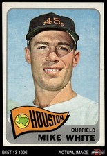1965 Topps #31 Mike White Astros 4 - VG/EX