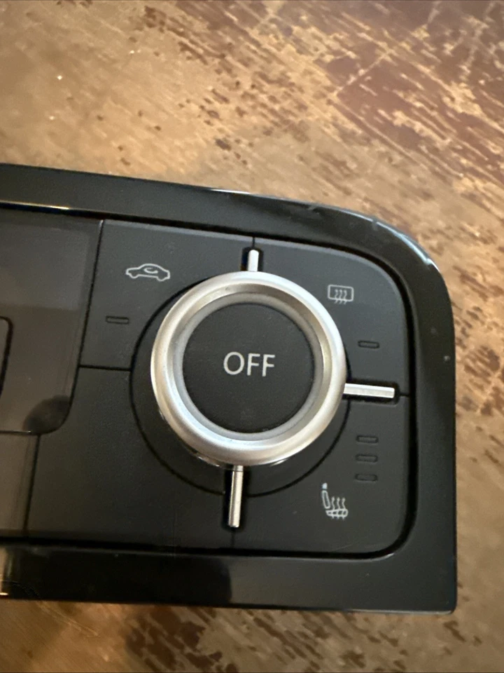 Volkswagen Touareg 2014 tablero central panel de control climático fabricante de equipos originales. U 7P6907040BR Foto 4 de 4