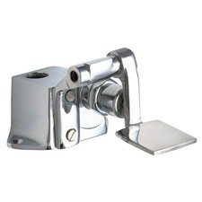 CHICAGO FAUCETS 628-ABCP Single Foot Pedal Box 5UTU7