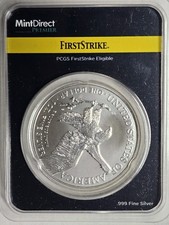 APMEX Silver PCGS Certified 1 oz Precious Metal Content per Unit