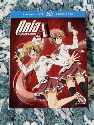 Aria the Scarlet Ammo AA: The Complete Series (Blu-ray/DVD, 2017, 4-Disc Set)NEW