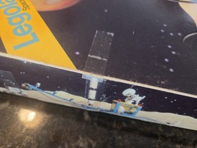 Lego 483 Alpha-1 Rocket Base Classic Space w/Box & Instructions INCOMPLETE