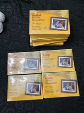 Kodak Ultima Picture Paper 4x6 20-Sheet Photo High Gloss Inkjet Brand New set 19