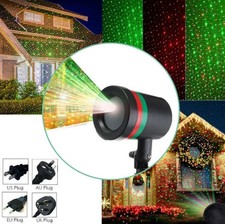 Christmas Sky Star Laser Projector Waterproof Stage Light New Year Lights