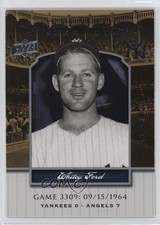 2008 Upper Deck Yankee Stadium Legacy Whitey Ford #YSL3309 HOF 4m0