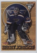 2000 Pacific Private Stock Titanium Draft Edition /1000 Brent Johnson #141 13h2