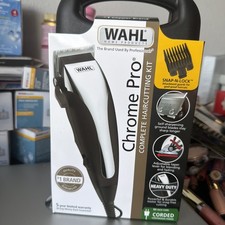 Kit de cortapelos eléctrico con cable Wahl Chrome Pro Cut con cuchillas autoafilables