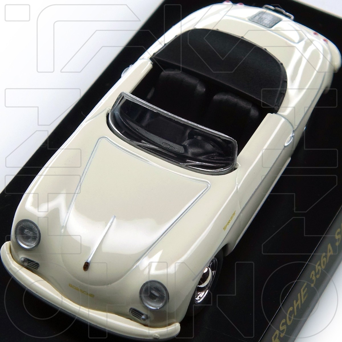 Porsche 356 A Speedster 1956 KYOSHO 1:64 Collection 3 White Type 1
